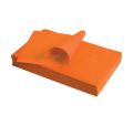 Protections pour plateaux 28x18 cm - Lot de 250 protections pour plateaux orange