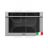 Hotpoint Mh 400 Ix - Micro-ondes Combiné Encastrable Inox Anti-trace - 22l - 750 W - Grill 700 W