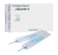 Total Protect by Riskontrol® - Boîte de 100 embouts jetables non stériles avec protection souple