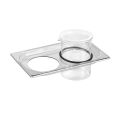 Support en verre de 18,5 x 11 cm pour bac à ultrasons Easysonic