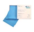 Digues Isodam sans latex bleu 15,2 x 15,2 cm - Boite de 20