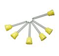 Embouts mélangeurs jaunes Turboflex - 48 embouts mélangeurs