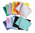 Serviettes plastifiées - 500 serviettes 3 plis (45 x 33 cm)