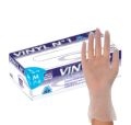 Gants Vinyle N°1 Non Poudré Translucide - Boîte de 100