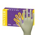 Gants Latex Maxter Non Poudré Blanc - Boîte de 100