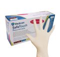 Gants Latex SafeTouch Rejuvenate Non Poudré Blanc - Boîte de 100