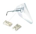 Vista-Tec ultra léger - Coffret Vista-Tec pour les porteurs de lunettes contient 1 paire clip on + 5 écrans