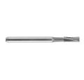Fraises en carbure de tungstène Transmétal Cylindrique à extrémité plate surtaillée - Boîte de 5