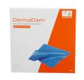 Digues DermaDam en latex bleu 15,2 x 15,2 cm - Boîte de 36 