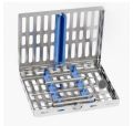 Cassette en Inox 18x14 cm 8 instruments - Cassette