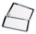 Plateau en inox sans compartiment