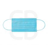 Masques à élastiques IIR Bleu - Boîte de 50 masques