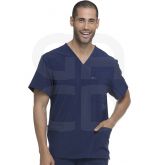 Blouse homme dickies eds col v 3 poches navy - la blouse