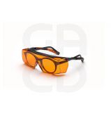 Véritables Surlunettes anti-UV pour la Photopolymérisation - Ecran Orange traité anti-rayures et anti-buée.