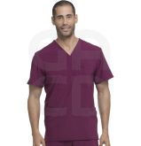 Blouse Homme Dickies Eds Col V 3 Poches Wine -la Blouse