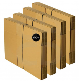Lot De 40 Cartons Renforcés - 36x28x28 Cm - Rangement D'objets Ou De Documents