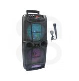Inovalley Ka20 Enceinte Karaoké Lumineuse Bluetooth - 800w - Port Usb/micro Sd/aux-in/dc