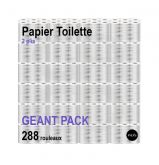 Géant Pack De 288 Rouleaux De Papier Toilette 2 Plis