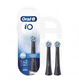 Oral-b Io Ultimate Clean Brossettes De Rechange Noir - Le Pack De 2