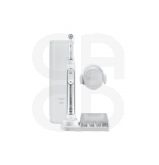 Oral-b Pro 8000 Brosse A Dents Électrique Rechargeable, 1 Manche Connecté Bluetooth, Argenté, 1 Brossette Et 1 Étui De Voyag