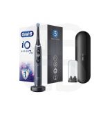 Oral-b Io Series 7n Brosse A Dents Électrique Rechargeable, 1 Manche, Noir, 1 Brossette Et 1 Étui De Voyage Premium Offert