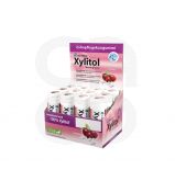 Chewing Gum au XYLITOL - La boite de 12 tubes de chewing gum gout canneberge 