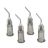 Embouts-aiguilles pour seringue 1,2/10/50 ml - 24 embouts aiguilles