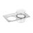 Support en verre de 18,5 x 11 cm pour bac à ultrasons Easysonic