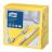 Serviettes Dinner colorées en papier Tork Advanded Doux - Carton de 12 x 150 serviettes