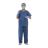 Pyjamas bleus en sms Medistock - Boîte de 50 paires