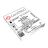 Tire-nerfs L21mm - Plaquette de 12 instruments