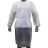 Blouses élastiques - Boîte de 10 blouses blanches non stérile PP TU 40G/M²