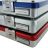 Container en aluminium pour cassette 18 x 14 cm - Le container format 20 x 16 x 4 cm