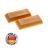 Cire adhésive de 370g - 6 barres de 100x40x20mm d'épaisseur Jaune