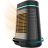Chauffage Céramique Tour Noir 1500 W Écran Led