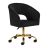 Chaise Pivotante 4rico Qs-of212g Noire