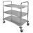 Chariot Inox 3 Plateaux - 710x410xh810 Mm - Mdose