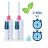 Blu-mousse® En Cartouches - 2x50ml cartouches et 10 embouts mélangeurs