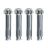 Vis Béton Pour Fixation Accessoires Rigs Et Racks Gladiatorfit (lot De 4)