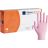 Gants Nitrile Roses Non Poudrés - Taille M - Boîte De 100