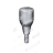 Pilier Cic. Estet. Ast Ø3.5/4.0 - 1,30