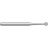 Fraises diamantées pour turbine forme boule (modèle 801 L) - Boîte de 5