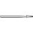 Fraises tungstène Jet forme cône plat - Boîte de 5