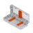 Cassette Galaxy Slide 18x7 - - 5 Instruments