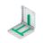 Cassette Galaxy Slide 20x18 - - 10 Inst + Espace Libre