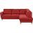 Canapé D'angle Convertible En Cuir Italien De Luxe 5 Places Noria Avec Coffre, Angle