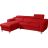Canapé D'angle Convertible En Cuir Italien De Luxe 5 Places Astoria, Angle