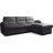 Canapé D'angle Convertible - Cuir Luxe Italien, 4 Places Valino, Angle