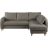 Canapé D'angle Convertible En Cuir De Luxe Italien , 5 Places Conforia, Angle