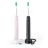 2x Brosses A Dents Electriques - Noire/rose Serie 3100 Philips